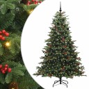  Kunstig juletre grønn 210 cm PVC og Metall og Plast