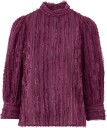 Ellos Collection   Bluse med puffermer   Lilla
