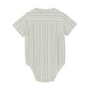 En Fant Body Shirt SS Stripe Eggnog (74 / 9 mnd)