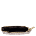 DARK Tweed Mini Pouch Warm Taupe