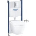 GROHE SOLIDO 4IN1 SET KOMPLETT INNBYGGINGSTOALETT