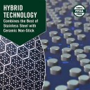 HEXCLAD Hybrid Griddle Stekepanne 30cm