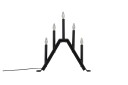 Venture Home Adventsstake Lungby 36 cm Svart
