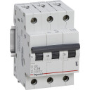 Legrand 4 stk RX³ MCB automatsikring C16 3P 3M 4,5kA