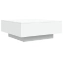  Salongbord hvit 80x80x31 cm sponplate 8721012251656