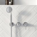 Hassel & Teudt HBR801 Chrome Dusjsett