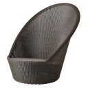 Cane-line Kingston Loungelenestol Mocca