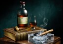 Whisky Cigar Book Plakat / 70x100