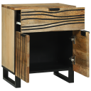  Nattbord 50x33x60 cm i massivt mangotre
