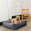 Fantail Hundeseng Snug Mellow Smoke Gray Str M: 100 X 80 cm