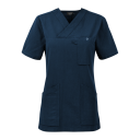 Smila Workwear dame Carin bluse marineblå 1 stk SBG-77802-28 L
