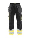 Blåkläder 152918608933C148 Synlighetsbukse marineblå/varselgul, håndverk Str. C148, Klær