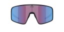 Bliz P001 XL 42 sykelbriller rose/violet mirror blue lens matte black