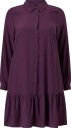 Zizzi   Kjole Ejannie L/S Abk Dress   Lilla