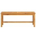 vidaXL Hagebenk 110 cm heltre akasie