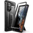 SUPCASE Samsung Galaxy S22 Ultra SUPCASE Unicorn Beetle Pro Håndverker Deksel - Svart