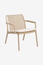 Ellos Home   Lenestol til hagen Caprice 2 pakning   Beige