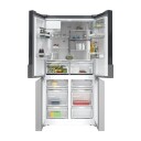Siemens iQ500 Side-by-side Kombiskap med Isdispenser i Rustfritt Stål