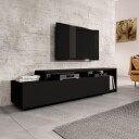 TV-enhet Bota 1 Skuff - Black Supermatt