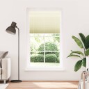  Plisségardin krem 105x200 cm Stoffbredde 104,4 Polyester