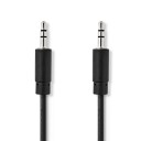 Nedis Stereo Lydkabel 3.5 Mm Han Nikkel Belagt 1.50 M Rund Sort Boks