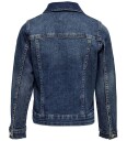 Kids Only Denim jakke konSara Med Blue Dnm Jacket Noos Blå