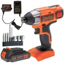Black+Decker BDCIM18D1A-QW Slagskrutrekker 18V 115Nm