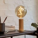 Tala Knuckle Bordlampe Eik M. Voronoi-I Pære