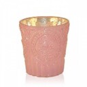 Telysglass rosa fra Interiørhuset