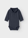 Name It Holger Long Sleeve Polo Body Blå 74