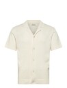 Casual Friday Cflindholm Ss Resort Knit Cream XL