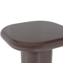 Sidebord Zava 50 cm - Mørk brun
