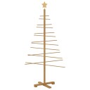  Trekjuletrær med stativ Brun 150 cm Bambus