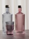 Paveau   Ribbed Elegance glass Twilight 25 cl blå