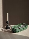 Ferm Living Gale lysestake 13 cm Blackened Aluminium