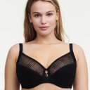 Chantelle BH Intrigue Full Coverage Underwire Bra Svart G 85 Dame
