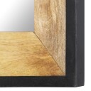 vidaXL Speil 80x50 cm heltre mango
