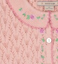 Konges Sløjd Cardigan   Strikk   Hullmønster   Rosier   Light Ro   Konges Sløjd   62   Cardigan   Rosa