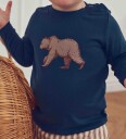 Müsli Genser   Cozy Meg Bear   Navy   Müsli   1½ år (86)   Genser Brun Marineblå