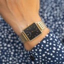 Rosefield Dameklokke The Boxy QBSG-Q017
