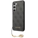 Guess Mobildeksel 4G Charms Collection for Samsung Galaxy A35 Svart