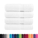  Premium badehåndklær SOLUND 4 stk hvit 100x150 cm 600gsm