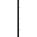 Dansani Match Tower dusjhylle, modell D, 10 cm, sort profil black 197.5 x 10 x 3.3 cm