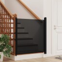 Vidaxl Uttrekkbar Kjæledyrport Svart 82.5X125 cm