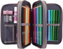 Miss Melody - Triple Pencil Case Searoses LED   0412947  