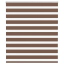  Sebragardin brun 125x100 cm stoff bredde 120,9 polyester