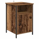  Nattbordskap Gammelt tre 40 x 42 x 60 cm Konstruert tre