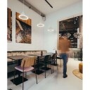 Woud Annular Pendel Small White