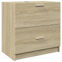  Servantskap sonoma eik 59x37x59 cm konstruert tre 8721102815324