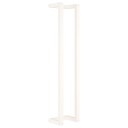 vidaXL Håndklestativ hvit 23x18x110 cm heltre furu